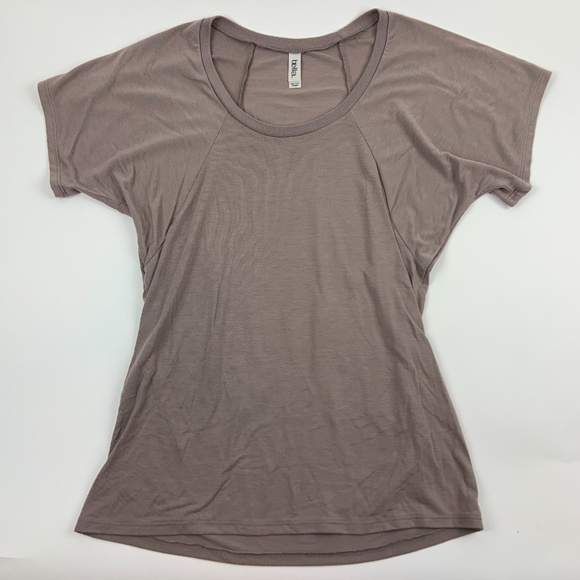Bella Womens T Shirt Short Sleeve Brown S - Picture 1 of 6
